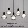 Đèn thả trần khung sắt lục giác nhỏ giá sỉ 120k