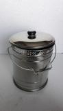 Xô Inox 304 Có Nắp Loại 20L-XN17I3