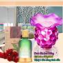 Tinh Dầu Thiên Nhiên Charme Hương Hoa Hồng Pháp + Tặng Kèm Đèn Xông