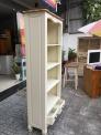 Kệ sách Bella Trắng kem đỉnh sồi 4 tầng 2 ngăn