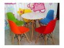 Bàn ghế nhựa nhập nhiều màu