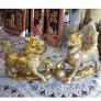 Kỳ lân phong thủy 2 sừng cao 13cm