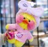 Vịt Má Hồng Lalafanfan Siêu Đáng Yêu Kèm Phụ Kiện 30cm