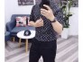 Áo sơ mi nam dài tay cao cấp họa tiết logo LV Full đều