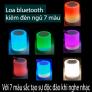 loa bluetooth kiêm đèn ngủ 7 màu