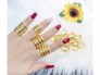 Nhẫn Trơn Mạ Vàng 24K