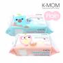 Khăn ướt cao cấp K-MOM Hàn Quốc vô cùng dịu nhẹ