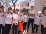 xưởng may quần áo thể dục học sinh sinh viên