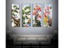 tranh vải canvas 4 tấm tứ quý CVS746