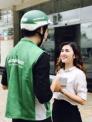 công ty may áo gió nhân viên shipper , giao hàng , áo gió ghi lê