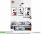 Tranh vải Canvas , tranh treo tường nghệ thuật kthuoc 30x60x3