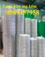 Phân phối Lưới hàn mạ kẽm phi 3 ô 50x50 khổ 1m, 1,2m, 1,5m giá tốt