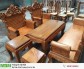 Bộ Bàn Ghế Hoàng Gia Gõ Đỏ