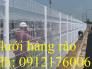 Chuyên thi công hàng rào lưới thép hàn mạ kẽm sơn tĩnh điện