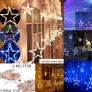 Combo 12 Đèn Led Ngôi Sao Đủ Màu Trang Trí Lễ Tết Noel MSN1831119