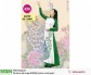 Vải bộ áo dài in đẹp AKN3980 (vải áo và vải quần )