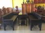 Bộ Bàn Ghế Trường Kỷ 3 Món Chạm Tứ Quý Đẹp