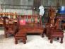 Bộ bàn ghế minh quốc triện gỗ cẩm lai cột 10 – BBG286