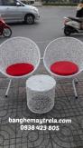 Bàn ghế ban công nhựa giả mây