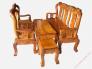 Bộ salon gỗ tự nhiên tay 8 SA001