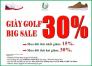 Giày Golf Big Sale 30% FootJoy, Adidas chính hãng