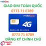 sim số đẹp đăng ký chính chủ giao sim toàn quốc