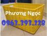 Thùng nhựa 5 bánh xe, thùng nhựa đẩy hàng, thùng nhựa công nghiệp