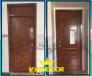 lựa chọn cửa nhựa giả gỗ ABS để làm cửa thông phòng và Toilet