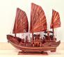 Mô hình Thuyền buồm Hạ Long Rồng - Gỗ Tràm đẹp - Size 40-60-80-100cm
