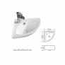 lavabo gốc BW02