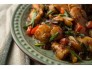 Combo : Ếch xào rau răm, Cơm trắng, canh khoai môn, đậu bắp xào