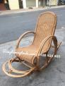 Ghế mây bập bênh ngồi thư giãn