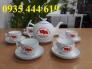 Xưởng sản xuất ấm trà in logo Đại Hội Đảng giá rẻ tại Quảng Bình