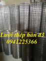 Lưới thép hàn mạ kẽm phi 2, phi 3, phi 4 giá rẻ tại Hà Nội
