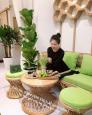 Sofa mây đẹp cho gia đình, spa, quán cafe