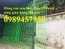 Hàng rào lưới thép hàn sơn tĩnh điện phi 5 ô 75x200 và 50x250