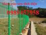 Hàng rào lưới thép hàn sơn tĩnh điện phi 5 ô 75x200 và 50x250