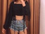 Áo croptop nữ