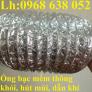 Ống bạc thoát khí máy hút mùi D75, D100, D125, D150, D175, D200, D250