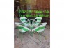 Bàn ghế cafe nhựa giả mây giá rẽ - nội thất Nguyễn hoàng