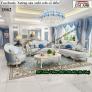 Sofa cổ điển - Bàn ghế gỗ phòng khách tân cổ điển châu âu siêu đẹp