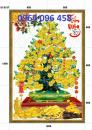 Gạch tranh 3d cây mai - 78G