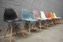 Lô ghế nhựa màu sắc đẹp, chân gỗ, cho kinh doanh cà phê