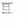 Máy hàn miệng túi nilon dập chân, máy hàn cắt màng co dập chân PFS 800
