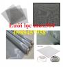 Lưới lọc khoáng sản, lưới lọc dầu, lưới dệt inox 304, lưới đan 1ly, 2ly