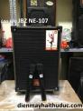 Loa kéo thùng gỗ  JBZ NE-107 tặng kèm 2 micro không dây