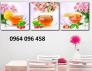 Tranh 3d ốp bếp