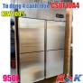 Tủ đông 4 cánh inox CSUF10A4 950 lít hàng mới 100%