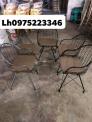 Ghế sắt mỹ nghệ