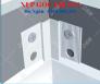 Nẹp nhựa hoàn thiện góc trong - Nẹp V góc âm - Nẹp nhựa